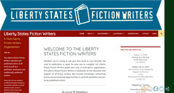Desktop Screenshot of libertystatesfictionwriters.com